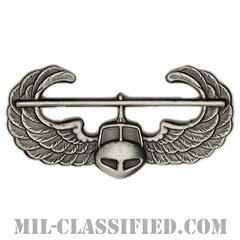 空中突撃章 (エアアサルト)（Air Assault Badge）[カラー/燻し銀/バッジ]の画像