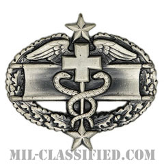 戦闘医療章 (サード)（Combat Medical Badge (CMB), Third Award）[カラー/燻し銀/バッジ]画像