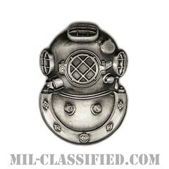 潜水員章 (2級)（Diver Badge, Second Class）[カラー/燻し銀/バッジ]の画像