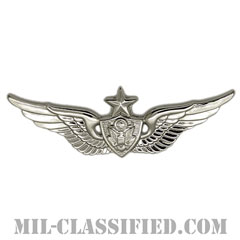 航空機搭乗員章 (シニア・エアクルー)（Army Aviation Badge (Aircrew), Senior）[カラー/鏡面仕上げ/バッジ]画像