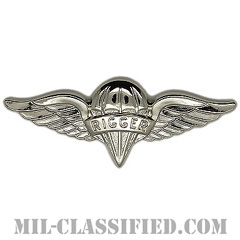 パラシュート整備士 (パラシュートリガー)（Parachute Rigger Badge）[カラー/鏡面仕上げ/バッジ]の画像