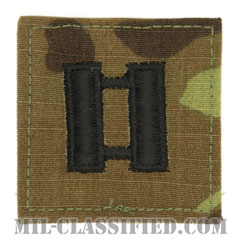 大尉（Captain (CPT)）[OCP（7C）/階級章/ベルクロ付パッチ]の画像