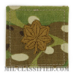 少佐（Major (MAJ)）[OCP（7C）/階級章/ベルクロ付パッチ]の画像