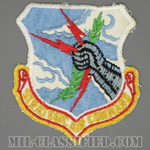 戦略航空軍団（Strategic Air Command）[カラー/カットエッジ/パッチ/1960s/4インチ規格/中古1点物]の画像