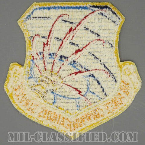 空軍通信総本部（Air Force Communications Service）[カラー/カットエッジ/パッチ/1960s/4インチ規格]画像