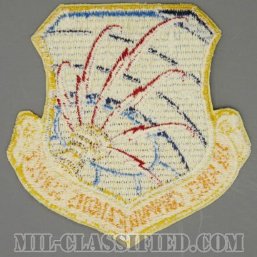 空軍通信総本部（Air Force Communications Service）[カラー/カットエッジ/パッチ/1960s/4インチ規格]画像