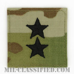 少将（Major General (MG)）[OCP（7C）/階級章/ベルクロ付パッチ]の画像