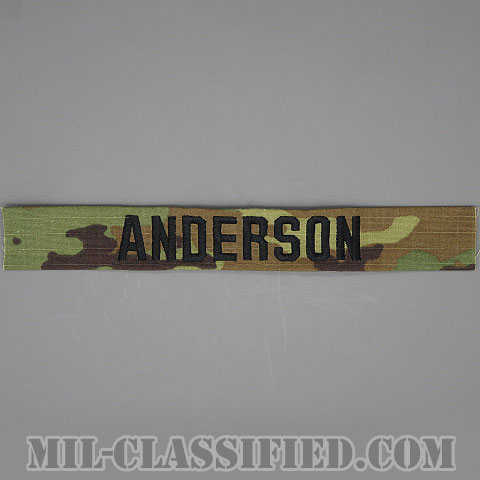ANDERSON [OCP/ブラック刺繍/ネームテープ/縫い付け用パッチ]の画像