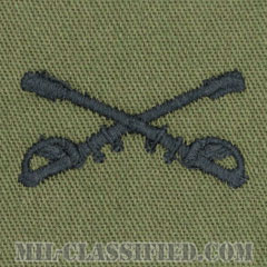 騎兵科章（Cavalry Branch Insignia）[サブデュード/兵科章/パッチ/ペア（2枚1組）]の画像