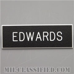 EDWARDS [アメリカ陸軍用ネームプレート（名札）]画像
