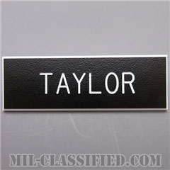 TAYLOR [アメリカ陸軍用ネームプレート（名札）]の画像