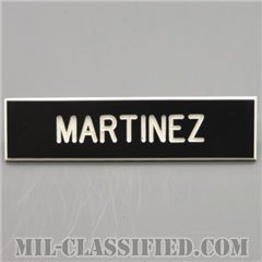 MARTINEZ [アメリカ海軍用ネームプレート（名札）]画像