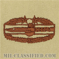 戦闘行動章 (サード)（Combat Action Badge (CAB), Third Award）[デザート/パッチ]の画像