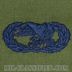 輸送章 (ベーシック)（Transportation Badge, Basic）[サブデュード/ブルー刺繍/パッチ]の画像