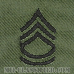 一等軍曹（Sergeant First Class (SFC)）[サブデュード/階級章/パッチ/ペア（2枚1組）]の画像