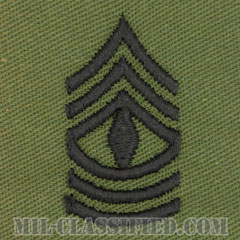 先任曹長（First Sergeant (1SG)）[サブデュード/階級章/パッチ/ペア（2枚1組）]画像