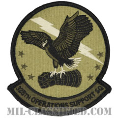 第325作戦支援隊（325th Operations Support Squadron）[OCP/メロウエッジ/ベルクロ付パッチ]画像