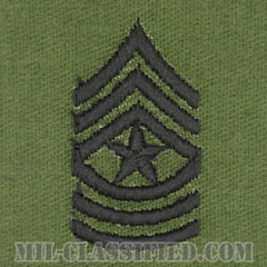 上級曹長（Sergeant Major (SGM)）[サブデュード/階級章/パッチ/ペア（2枚1組）]画像