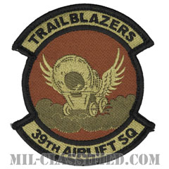 第39空輸隊（39th Airlift Squadron）[OCP/メロウエッジ/ベルクロ付パッチ]の画像