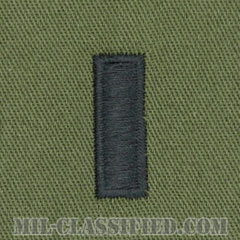 中尉（First Lieutenant (1LT)）[サブデュード/階級章/パッチ/ペア（2枚1組）]の画像