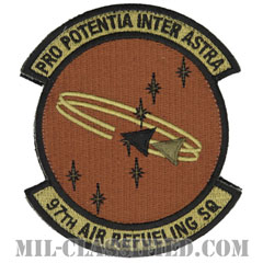 第97空中給油隊（97th Air Refueling Squadron）[OCP/カットエッジ/ベルクロ付パッチ]画像