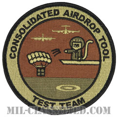 航空機動軍団試験評価隊（Air Mobility Command Test and Evaluation Squadron Test Team）[OCP/メロウエッジ/ベルクロ付パッチ]の画像