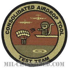航空機動軍団試験評価隊（Air Mobility Command Test and Evaluation Squadron Test Team）[OCP/メロウエッジ/ベルクロ付パッチ]画像