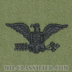 大佐（Colonel (COL)）[サブデュード/階級章/パッチ/ペア（2枚1組）]の画像