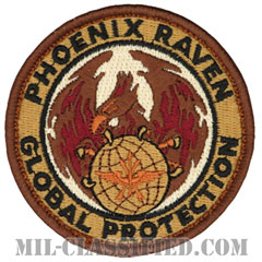 航空機動軍団フェニックスレイヴン治安部隊（Phoenix Raven Security Force）[デザート/メロウエッジ/3インチ規格/ベルクロ付パッチ]画像