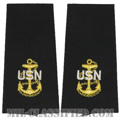 上等兵曹（Chief Petty Officer）[ショルダー階級章/ペア（2枚1組）]の画像