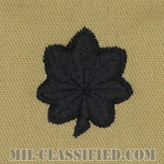 中佐（Lieutenant Colonel (LTC)）[デザート/階級章/パッチ/ペア（2枚1組）]の画像