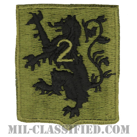 第28歩兵連隊第2大隊（2nd Battalion, 28th Infantry Regiment）[サブデュード/カットエッジ/パッチ/1点物]の画像