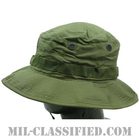 米軍 OD ジャングルハット インセクトネット付 6 5/8 1969年ロットの画像