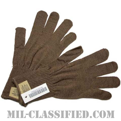 米軍 ライトウェイト ブラウン インナー グラブ （グローブ） 1994年ロットの画像