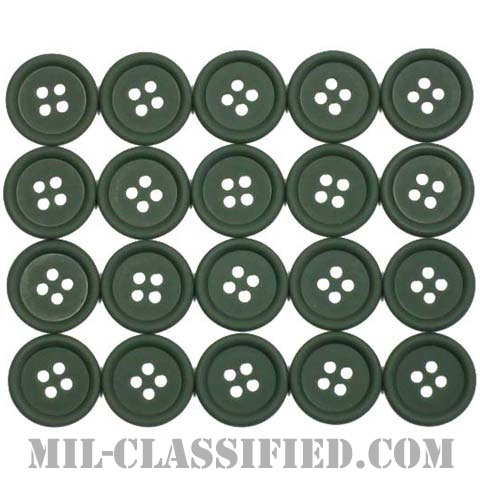 ベトナム共和国/南ベトナム軍 ユニフォーム用 OD ボタン 20個セット [レプリカ]の画像
