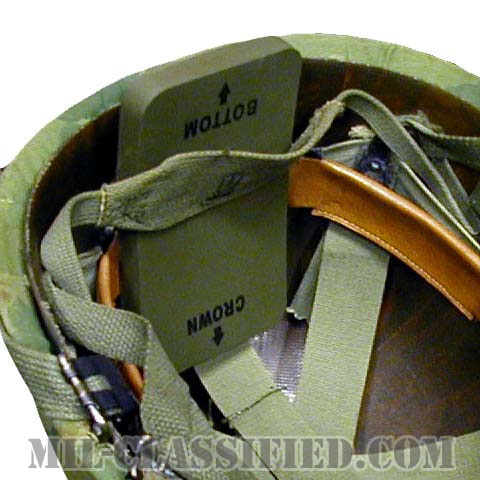 米軍 M1（M2） 空挺ヘルメット用 ヘルメットライナー パッド [レプリカ]画像