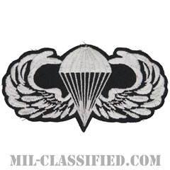 空挺章（Parachutist Badge）[カラー/カットエッジ/パッチ/ノベルティ]画像