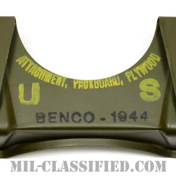 米軍 M1943/M1944 パックボード用 シェルフ 1944年ロット マニュアル付画像