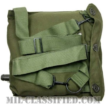 米軍 M25A1 タンク ガスマスク Mサイズ 1973年ロット バッグ・フィルター・曇り止めセットの画像