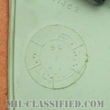 米軍 M9 ガスマスク Sサイズ 1950年ロット バッグ・フィルター・曇り止めセット画像