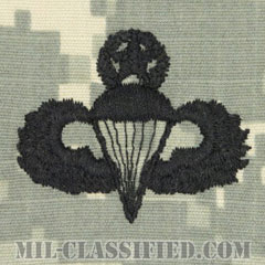 空挺章 (マスター)（Parachutist Badge, Master）[UCP（ACU）/パッチ]画像