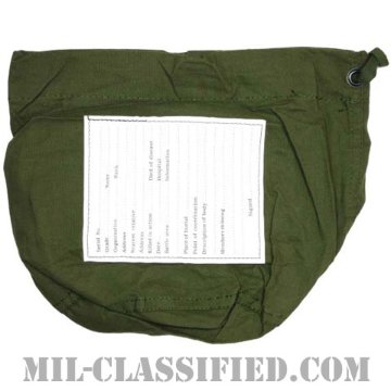 米軍 パーソナルエフェクツバッグ （所持品袋） コットン製 1991年ロット画像