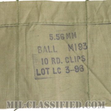 米軍 5.56mm M16 20連マガジン用バンダリア 1974年ロット画像