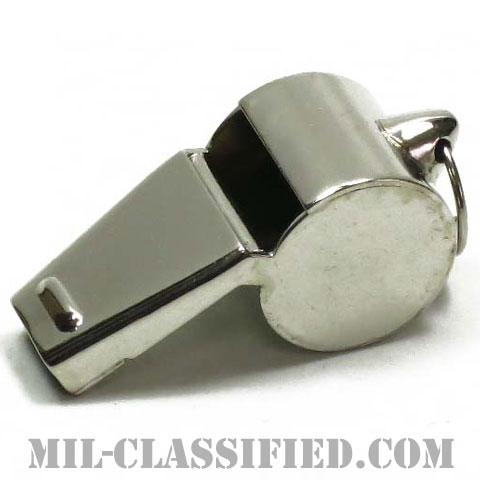 米軍 MPスタイル シルバー ホイッスルの画像