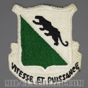 第69機甲連隊（69th Armor Regiment）[カラー/カットエッジ/パッチ/1点物]画像