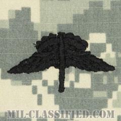 自由降下章 (ベーシック) （Military Freefall Parachutist Badge, HALO, Basic）[UCP（ACU）/パッチ]の画像