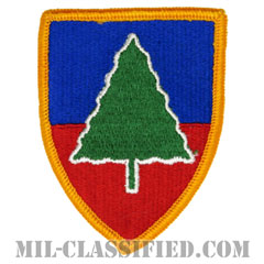 第91歩兵師団（91st Infantry Division）[カラー/メロウエッジ/パッチ]画像