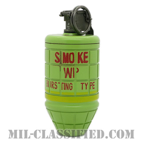 米軍 M34白燐手投弾 (スモーク・ウィリーピート/WP) 後期型ライトグリーン [レプリカ]の画像