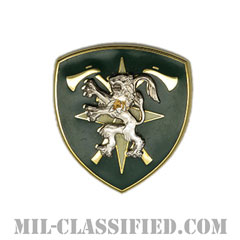 中欧連合軍（Allied Forces Central Europe）[カラー/クレスト（Crest・DUI・DI）バッジ]の画像