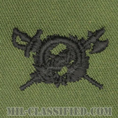 監察科章（Inspector General）[サブデュード/兵科章/パッチ/ペア（2枚1組）]の画像